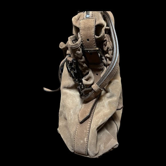 Burberry Suede Boho Bag - Luxurious statement piece! - Picture 11 of 12